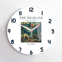Thumbnail for VINTAGE G4051 - The Highline - Designed Wall Clocks design on white no-frame