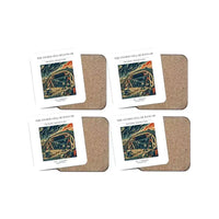 Thumbnail for The Storm Cellar Hangar - Designed Coasters design on white 4-pieces-set