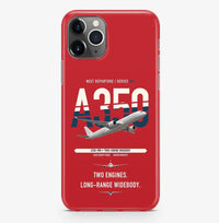 Thumbnail for Airbus A350-900 Case ProMax design on red iphone case promax