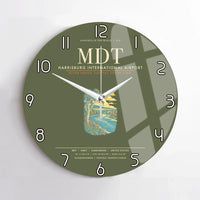 Thumbnail for Harrisburg International Airport MDT Wall-Clock No-Frame - Green Army