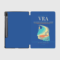 Thumbnail for Juan Gualberto Gómez Airport (VRA) design on blue samsung tablet tablet case
