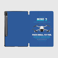 Thumbnail for DJI Mini 3 design on blue samsung tablet tablet case