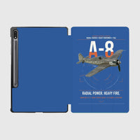 Thumbnail for Focke-Wulf Fw 190A-8 design on blue samsung tablet tablet case
