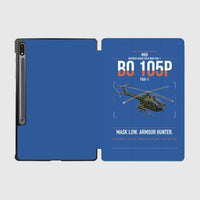 Thumbnail for MBB BO 105P PAH-1 design on blue samsung tablet tablet case
