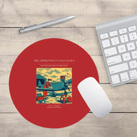 Thumbnail for VINTAGE G4427 - The Apprentice's Solo Dawn - Designed Mouse Pads design on red round