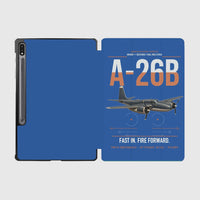 Thumbnail for A-26B Invader design on blue samsung tablet tablet case