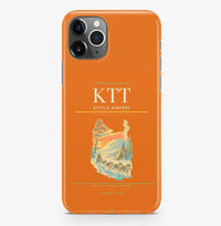 Thumbnail for Kittilä Airport (KTT) design on orange iPhone 16 Pro MagSafe case