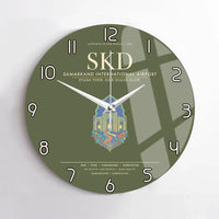 Thumbnail for Samarkand International Airport SKD Wall-Clock No-Frame - Green Army