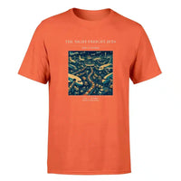 Thumbnail for VINTAGE G4133 - The Night Freight Jets - Premium T-Shirt design on orange premium t shirt