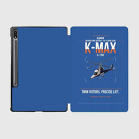 Thumbnail for Kaman K-1200 K-MAX design on blue samsung tablet tablet case
