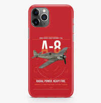 Thumbnail for Focke-Wulf Fw 190A-8 design on red magsafe iphone case, for iPhone Pro Max
