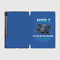 Thumbnail for DJI Avata 2 design on blue samsung tablet tablet case