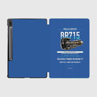 Thumbnail for BR715 design on blue samsung tablet tablet case