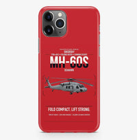 Thumbnail for Sikorsky MH-60S Seahawk design on red magsafe iphone case, for iPhone Pro Max
