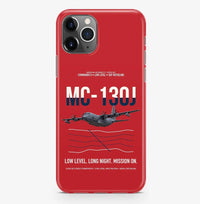 Thumbnail for MC-130J COMMANDO II design on red magsafe iphone case, for iPhone Pro Max