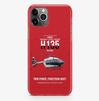 Thumbnail for Airbus H135 design on red magsafe iphone case, for iPhone Pro Max