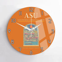 Thumbnail for Silvio Pettirossi International Airport ASU Wall-Clock No-Frame - Orange