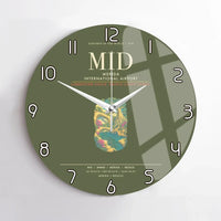 Thumbnail for Merida International Airport MID Wall-Clock No-Frame - Green Army