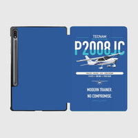 Thumbnail for Tecnam P2008JC NG design on blue samsung tablet tablet case