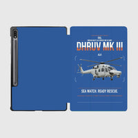 Thumbnail for HAL ALH Dhruv Mk III design on blue samsung tablet tablet case