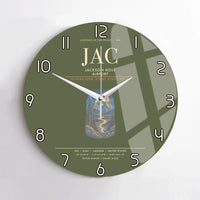 Thumbnail for Jackson Hole Airport JAC Wall-Clock No-Frame - Green Army