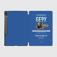 Thumbnail for GE9X design on blue samsung tablet tablet case