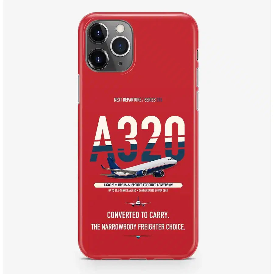 Airbus A320P2F Case ProMax design on red iphone case promax