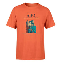 Thumbnail for Alghero Airport (AHO) Premium T-Shirt Orange