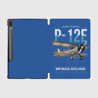 Thumbnail for Boeing P-12E design on blue samsung tablet tablet case