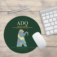 Thumbnail for Kodiak Airport ADQ Mouse-Pad Round - Dark Green