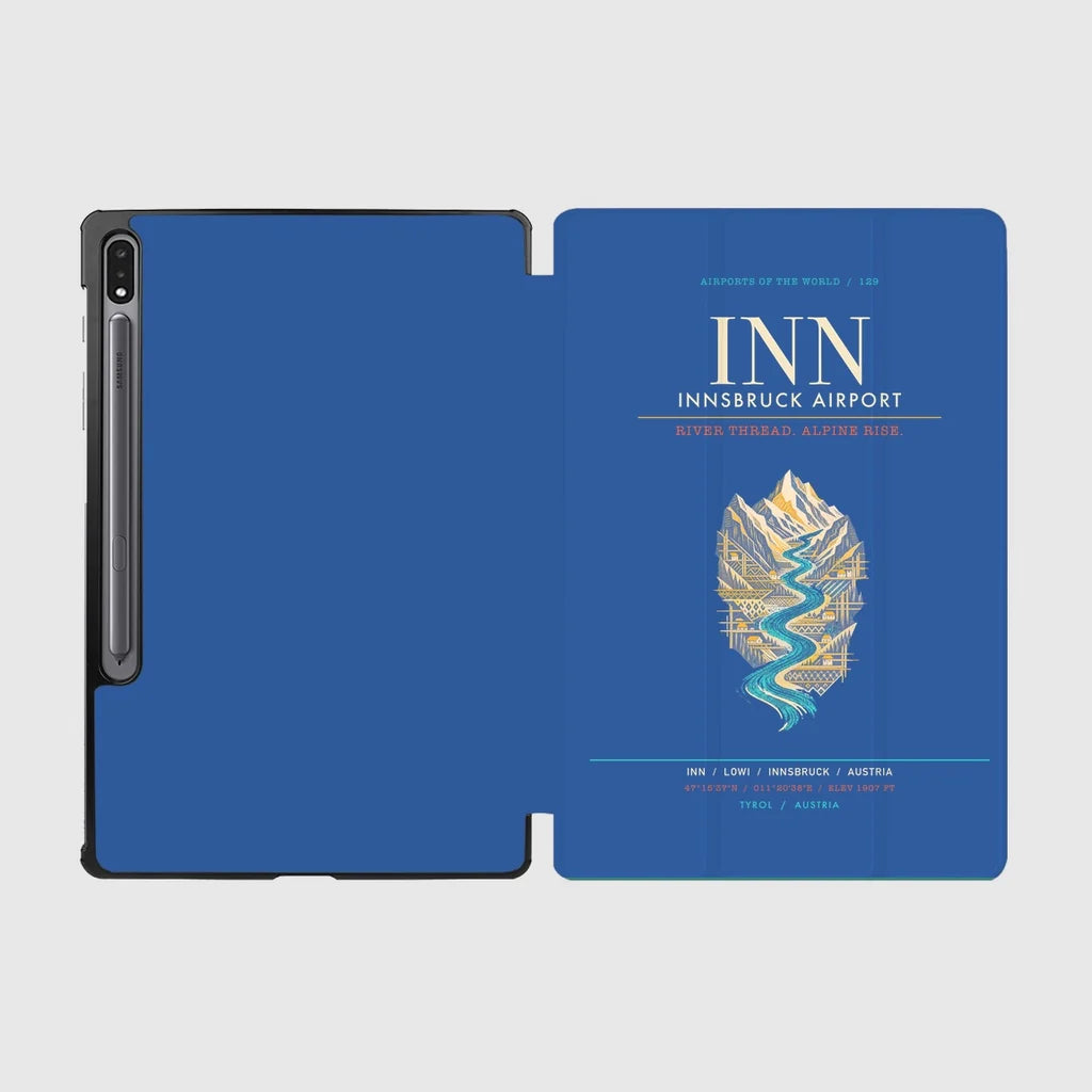 Innsbruck Airport INN - Inn Valley Alpine Weave - Blue