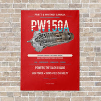 Thumbnail for PW150A vertical canvas print - no frame - red background
