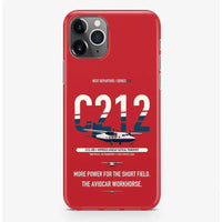 Thumbnail for CASA C-212-200 Aviocar Case ProMax design on red iphone case promax