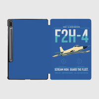 Thumbnail for F2H-4 Banshee design on blue samsung tablet tablet case
