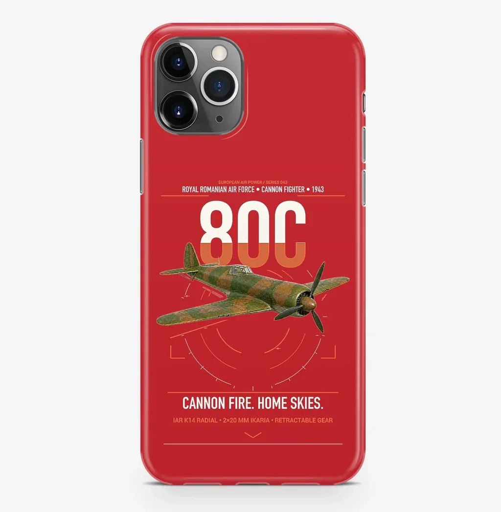 IAR 80C design on red magsafe iphone case, for iPhone Pro Max