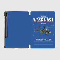 Thumbnail for Westland Wasp HAS1 design on blue samsung tablet tablet case