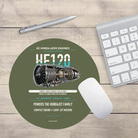 Thumbnail for HF120 design on green army round mouse pad