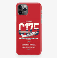 Thumbnail for Cessna 175 Skylark design on red magsafe iphone case, for iPhone Pro Max