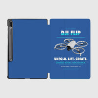 Thumbnail for DJI Flip design on blue samsung tablet tablet case