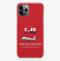 Thumbnail for E-4B Nightwatch design on red magsafe iphone case, for iPhone Pro Max