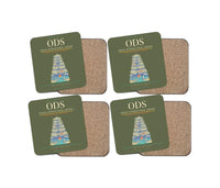Thumbnail for Odesa International Airport ODS Coaster 4-Pieces-Set - Green Army
