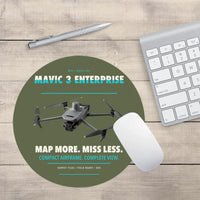 Thumbnail for DJI Mavic 3 Enterprise design on green army round mouse pad