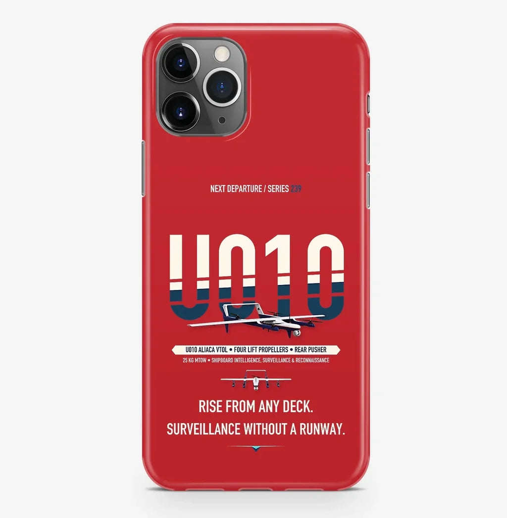 Airbus U010 Aliaca VTOL Case ProMax design on red iphone case promax