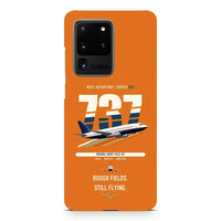 Thumbnail for Boeing 737-200 design on samsung case - orange