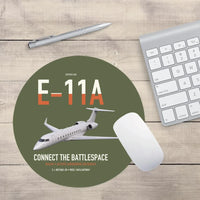 Thumbnail for E-11A BACN design on green army round mouse pad