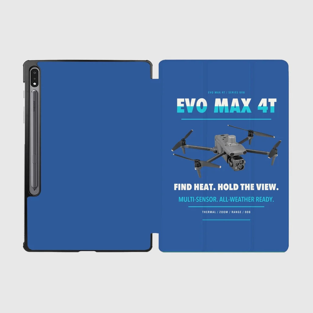 Autel EVO Max 4T design on blue samsung tablet tablet case