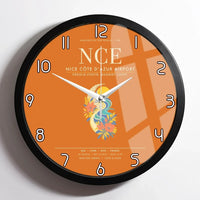 Thumbnail for Nice Cote dAzur Airport NCE Wall-Clock Framed - Orange