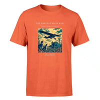 Thumbnail for VINTAGE G4479 - The Harvest Moon Mail - Premium T-Shirt design on orange premium t shirt