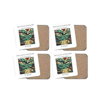Thumbnail for The Ocean Surveyors - Designed Coasters design on white 4-pieces-set