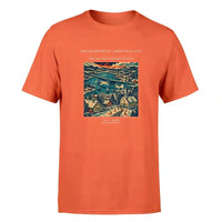 Thumbnail for VINTAGE G4449 - The Homefield Christmas Eve - Premium T-Shirt design on orange premium t shirt